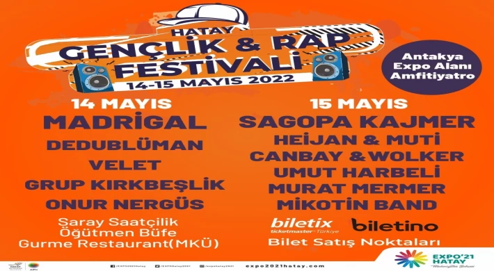 RAP RÜZGÂRI EXPO’DA ESECEK