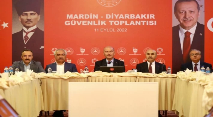 Bakan Soylu, Mardin’de Güvenlik Toplantısı’na katıldı