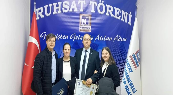 Doğruöz Serbest Muhasebeci Mali Müşavirlik Ruhsatını aldı