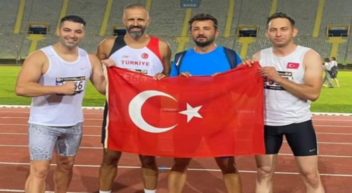 Polis memuru atletizmde Balkan Şampiyonu