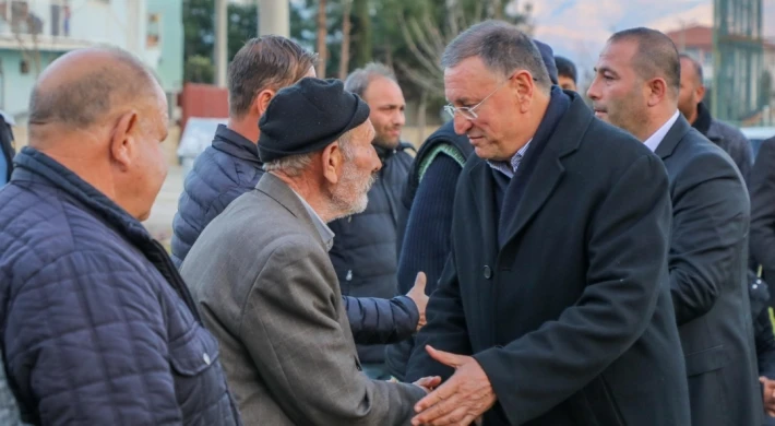 Savaş, Hassa'da 39 mahalle muhtarı ile bir araya geldi