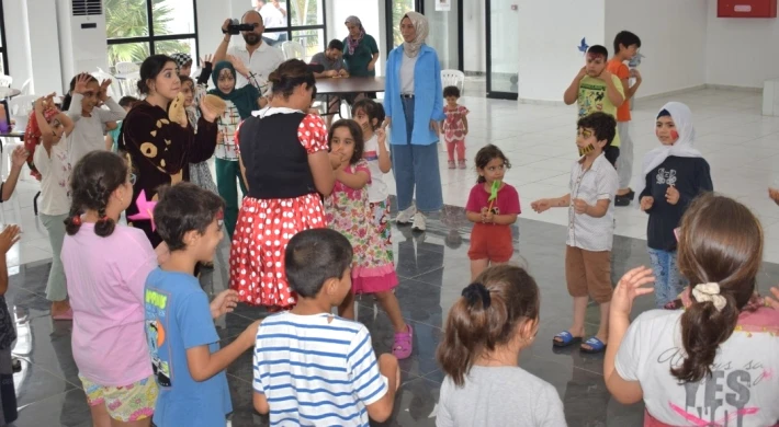 Hatay'da Çocuklar Yazı Dolu Dolu Geçirdi