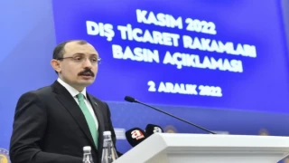 Bakan Muş dış ticaret rakamlarını açıkladı