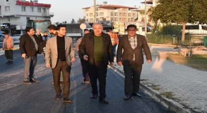 Başkan Yılmaz çalışmaları yerinde inceledi