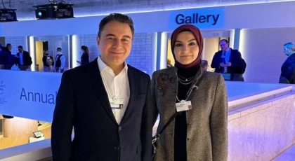 Ali Babacan Davos'ta