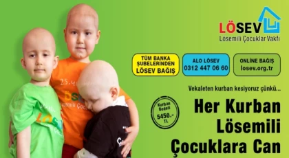 Her kurban lösemili çocuklara can!