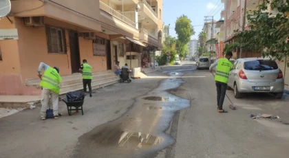 Reyhanlı Belediyesi'nden temizlik atağı