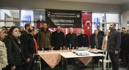 Başkan Yavaş depremzede vatandaşlarla bir araya geldi